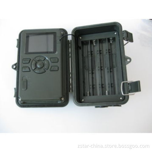 8MP hunting camera with built-in full color/white LED lights, takes pics & videos, day and night